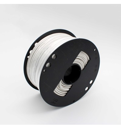Outlet: Flat lampeledning 2x0,75 mm² i hvit - 100 meter