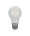 E27 5W LED filament pære - A60, frostet glass, 600lm, erstatter 50W