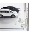 18W LED lyskaster med WiFi kamera og PIR sensor - 600lm, IP65, hvit, utendørs, kald hvit