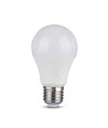 E27 9W 3-trinn dimbar LED pære - A60, 6400K, kald hvit, on/off dimbar