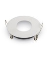 GU10 innfellingsspot - Matt hvit, rund, aluminium, hull: Ø7,5 cm, mål: Ø8,8 cm, uten lyskilde