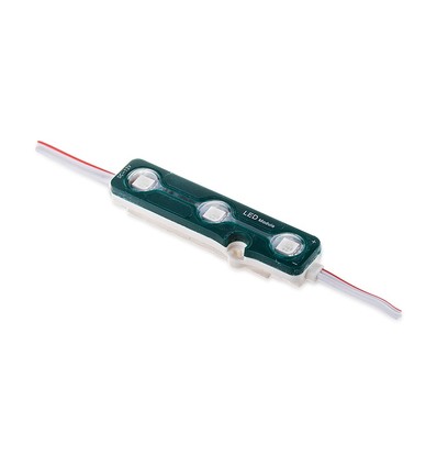Blå LED modul, 0,72W, 12V - IP67 vanntett, 5050 SMD chip, 66lm