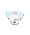 PIR taksensor med bevegelig hode, justerbar - 360 grader, maks 400W LED, hvit
