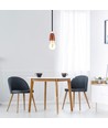 E27 porselensfatning, brun - Max 60W, Ø4,7 x 6,4 cm, IP20 innendørs