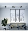 15W LED skinnespot, RA95 - 24 grader, Sort, 5 års garanti