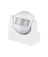 Bevegelsessensor med manuell styring - Hvit, IP44, opptil 300W LED
