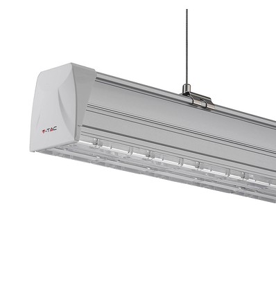 170cm 50W dimbar LED linear trunking - 160lm/W, dobbelt asymmetrisk, 4000K, nedhengt montering
