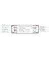 75W / 24V DC dimbar rWave strømforsyning - 3.125A, RF, push-dim
