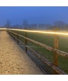 5 m vanntett ridebane stripe (Type Q) - 230V, IP67, 120 LED, 6W per meter