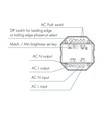 LEDlife rWave innbyggingsdimmer - Tuya/SmartLife, RF+Wifi, 200W LED-dimmer