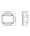 LEDlife rWave innbyggingsdimmer - Tuya/SmartLife, RF+Wifi, 200W LED-dimmer