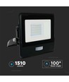 20W LED-lyskaster med sensor - SMD, Samsung LED-chip