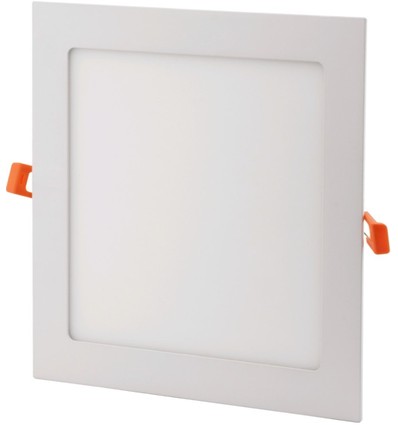18W 22 x 22 cm LED innfellingspanel - Hull: 20,1 x 20,1 cm, Mål: 22 x 22 cm