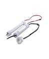 3W LED nødbelysning for innbygging - 5500K, >3 timers batteritid, IP20, hvit