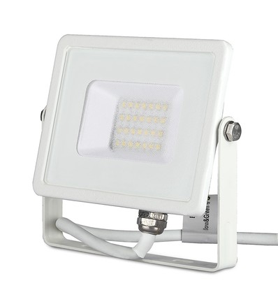 Søylelys 20W - Samsung chip, 6400K, hvitt hus