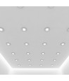 10W Bluetooth fire-rated LED innbyggingsspot - CCT, dimbar, IP65, hvit, Smart Home, 5 års garanti