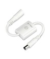 Touch sensor til LED strips, 12V - Max 24W, dimbar, hvit, IP20, Jack stikk tilkobling