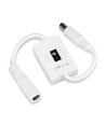 Håndsensor til LED strips, 12V - Max 24W, hvit, 2.1mm DC plugg, av/på sensor til sengelampe
