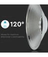 120° aluminiumsreflektor til High bay - Passer til LED high bays