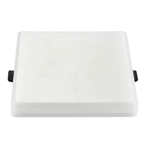 15W Firkantet mini LED panel - Samsung LED chip, 1500lm, 6400K, 5 års garanti, Hull: 9,5 x 9,5 cm, Mål: 12 x 12 cm