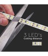 12W/m LED-strips - Samsung Chip, 12V, 6500K, IP20, 5m/rull
