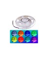 5m 24W/m RGB+WW COB-LED strip - 24V DC, IP20, 840 LED pr. meter, COB LED