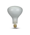 8W R125 LED Kulltrådspære - Dimbar, R125, E27, 230V