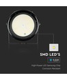 500W LED Sports lyskaster, 135lm/W - Samsung LED chip, Meanwell driver, IP65, dimbar, 5000K