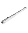 150cm 22W vanntett LED armatur - IP65, 6400K, inkl. LED rør