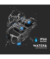 500W LED lyskaster, dimbar - Samsung LED chip, Meanwell driver, IP65, 4000K, 120lm/W