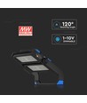 500W LED lyskaster, dimbar - Samsung LED chip, Meanwell driver, IP65, 4000K, 120lm/W