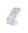 V-Tac IP65 infrarød bevegelsessensor, hvit - 360 grader, 20m rekkevidde, maks 1000W LED, utendørs/innendørs