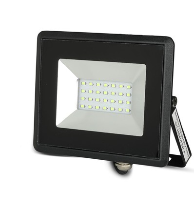 20W LED Projektør - Grønn, Sort Hus