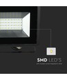 20W LED Projektør - Grønn, Sort Hus