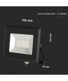 20W Rød LED-lyskaster - IP65 utendørs, Sort hus, arbeidslampe