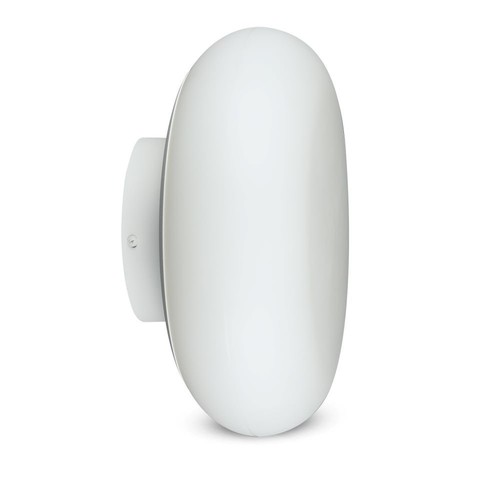 LED Vegglampe 40W - Designer, TRIAC Dempbar, 3000K, Hvit