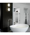 LED Vegglampe 40W - Designer, TRIAC Dempbar, 3000K, Hvit