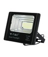40W LED solcelle lyskaster - 1050lm, IP65, inkl. solcellepanel og fjernkontroll, 4000K