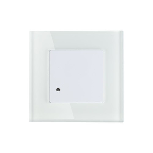 Veggmontert mikrobølgesensor - Hvit, for innfelling, maks 300W