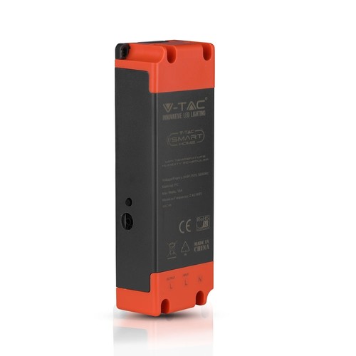 16A Wi-Fi temperatur og fuktighetsstyring - Scheduler, Smart Home, app-styrt, IP20