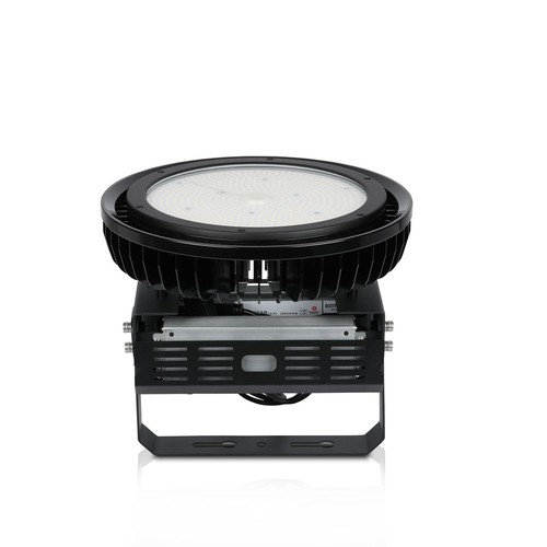 500W LED High Bay, Samsung Chip - 120 grader, Meanwell driver, dimbar, sort kropp, Ø36cm