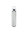 Bluetooth headset med mikrofon, hvit - 170mAh batteri, 10-12 timers spilletid, in-ear design