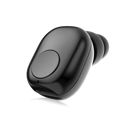 Bluetooth earbuds med mikrofon - Sort, 10m rekkevidde, opptil 3 timers spilletid