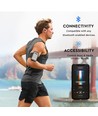Bluetooth earbuds med mikrofon - Sort, 10m rekkevidde, opptil 3 timers spilletid