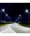 100W LED gatelykt, 140lm/W - Samsung LED chip, Inventronics dimbar driver, IP65, IK08, 5 års garanti