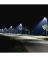 100W LED gatelykt, 140lm/W - Samsung LED chip, Inventronics dimbar driver, IP65, IK08, 5 års garanti