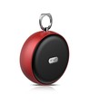 Rød bærbar Bluetooth høyttaler - TWS funksjon, 800mAh batteri, 4 timers spilletid