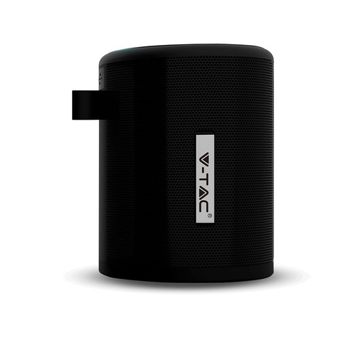 5W bærbar Bluetooth-høyttaler - Sort, 1500mAh, TWS, mikrofon