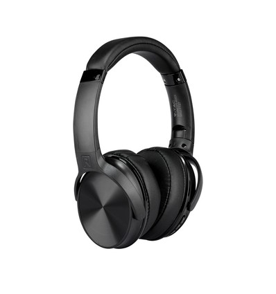 Bluetooth trådløse hodetelefoner, sort - 500mAh batteri, opptil 12 timers spilletid, dreibart hode