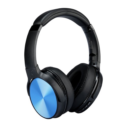 Trådløse Bluetooth-hodetelefoner, blå - 12 timers spilletid